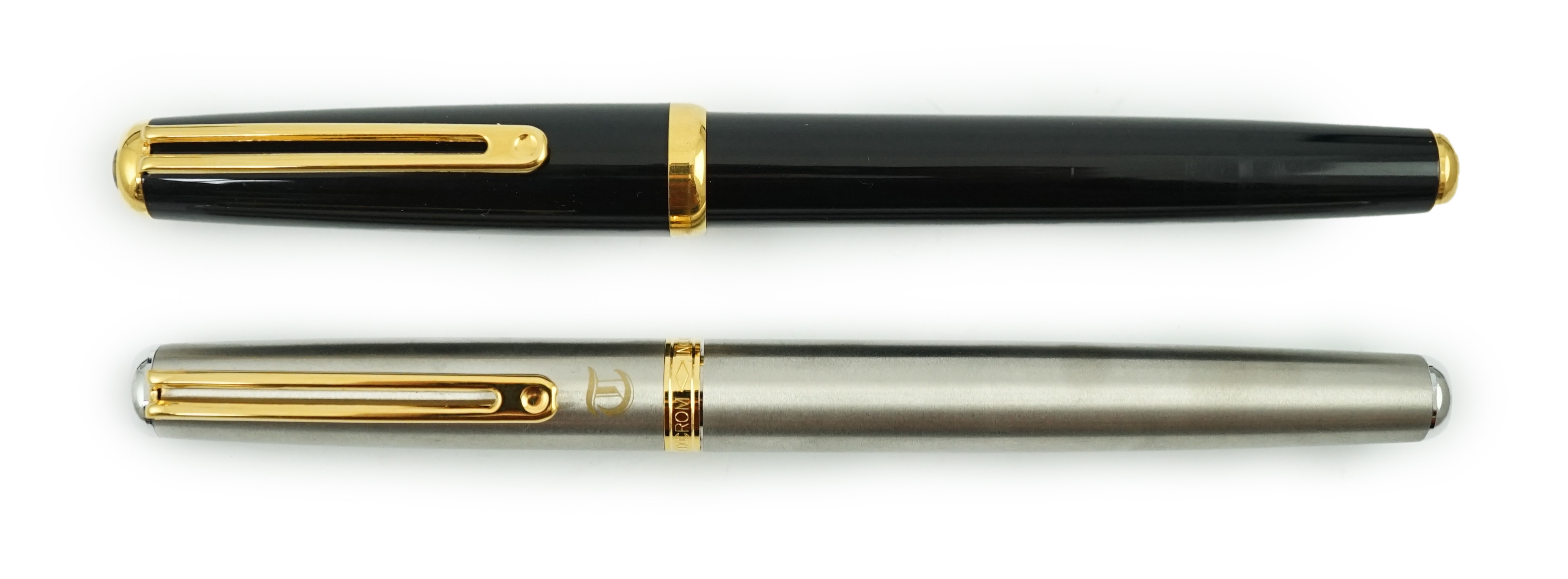 Two Inoxcrom fountain pens, boxed